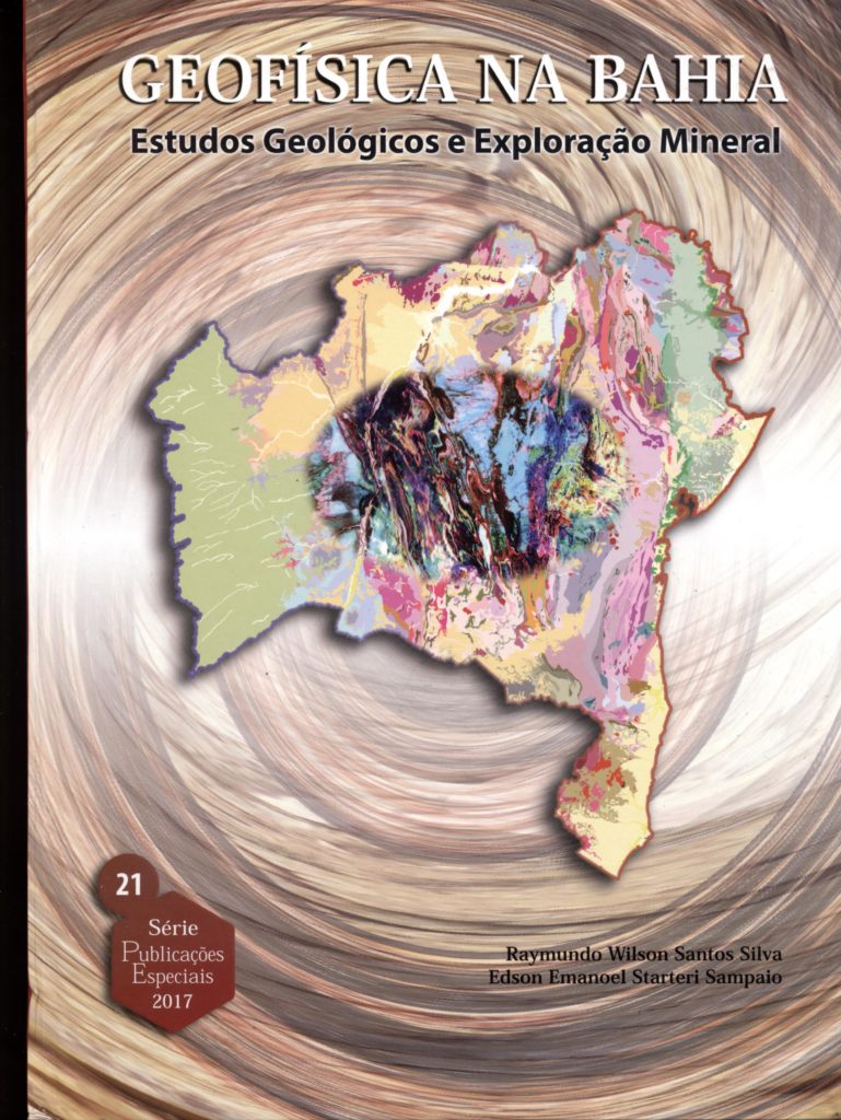 Capa de Livro: GEOFÍSICA NA BAHIA - ESTUDOS GEOLÓGICOS E EXPLORAÇÃO MINERAL