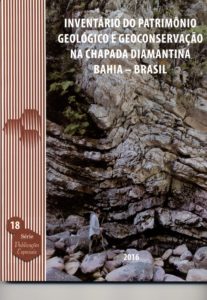 Capa de Livro: INVENTÁRIO DO PATRIMÔNIO GEOLÓGICO E GEOCONSERVAÇÃO NA CHAPADA DIAMANTINA