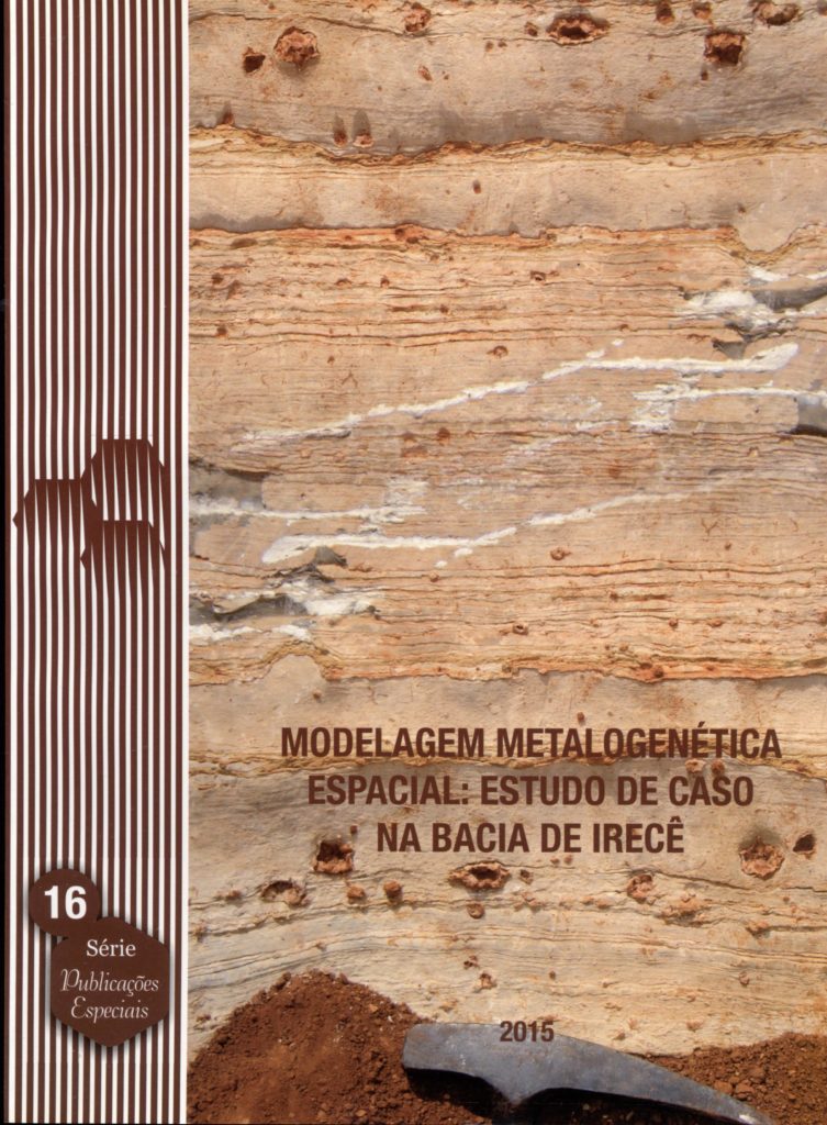 Capa de Livro: MODELAGEM METALOGENÉTICA ESPACIAL: ESTUDO DE CASO NA BACIA DE IRECÊ