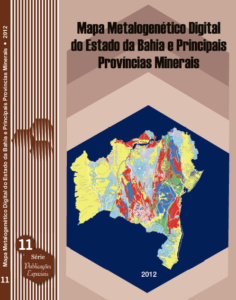 Capa de Livro: MAPA METALOGENÉTICO