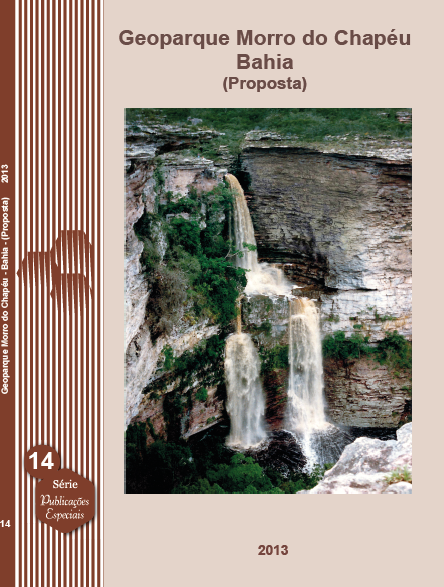 Capa de Livro: GEOPARQUE DE MORRO DO CHAPÉU BAHIA (PROPOSTA)
