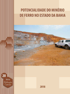 Capa de Livro: POTENCIALIDADE DO MINÉRIO DE FERRO NO ESTADO DA BAHIA