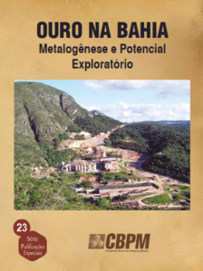 Capa de Livro: OURO NA BAHIA: Metalogênese e Potencial Exploratório
