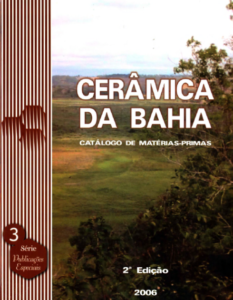 Capa de Livro: CATÁLOGO DE MATÉRIAS-PRIMAS CERÂMICA DA BAHIA