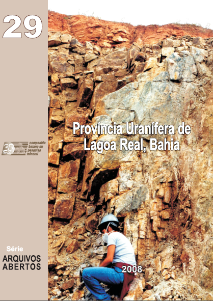 Capa de Livro: Província Uranífera de Lagoa Real, Bahia