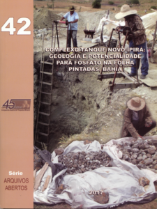 Capa de Livro: Complexo Tanque Novo-Ipirá: Geologia e Potencialidade para Fosfato na Folha Pintadas - Bahia