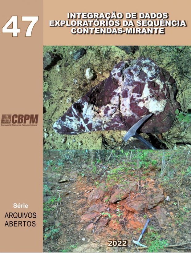 Capa de Livro: Integração de Dados Exploratórios da Sequência Contendas-Mirante