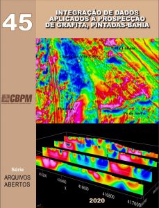 Capa de Livro: Integração de dados aplicados à prospecção de grafita, Pintadas-Bahia